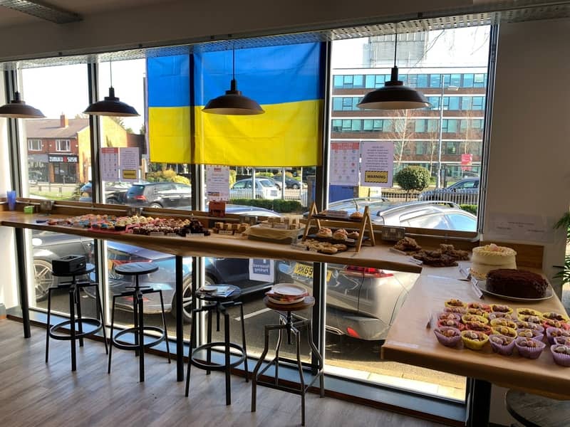 Over £2,000 raised for Ukrainian Humanitarian Appeal from bake sale