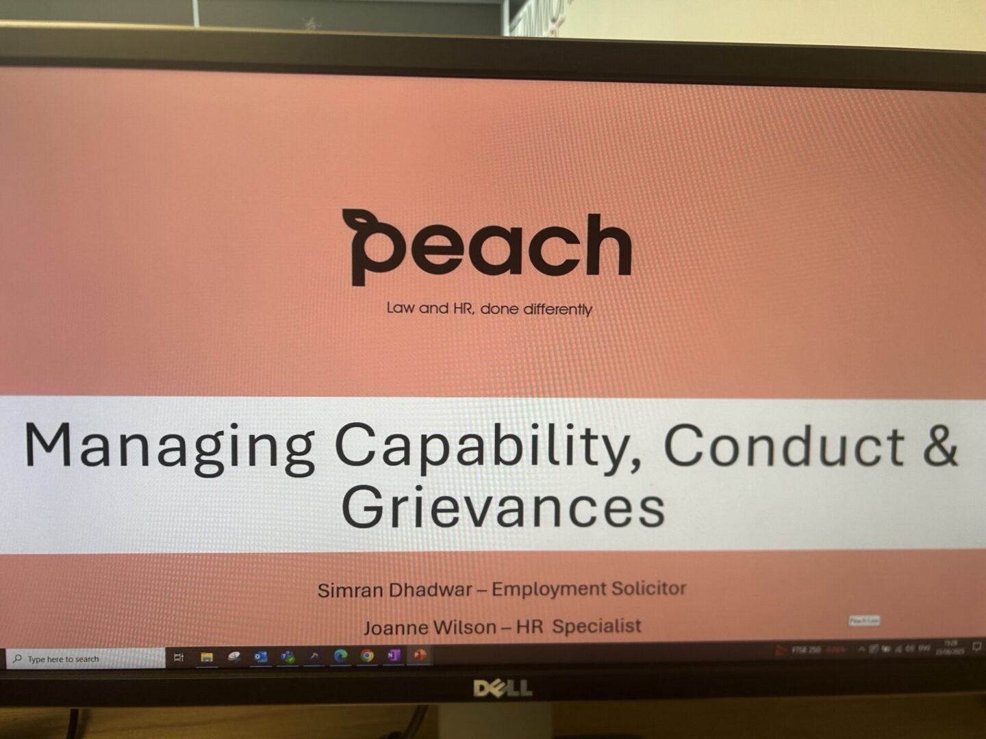Overall score for our HR Line Manager Training was 4.8 out of 5